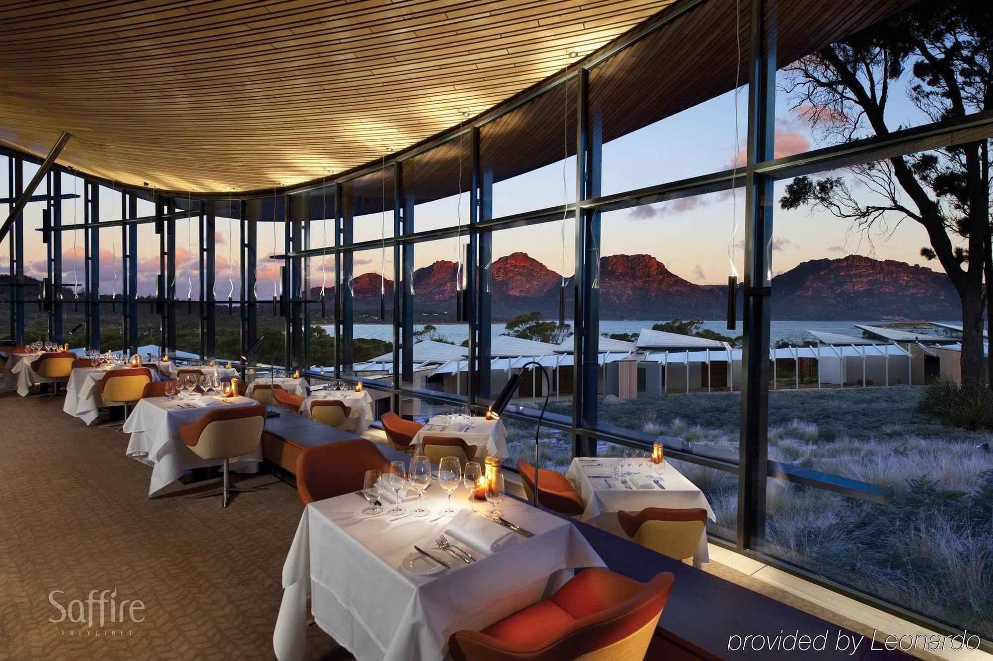 Saffire - Freycinet Otel Coles Bay Restoran fotoğraf